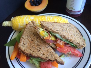 Loaded Veggie BLT * Once in  a Blue Spoon