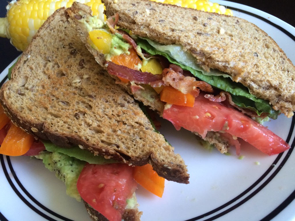 Loaded Veggie BLT * Once in  a Blue Spoon