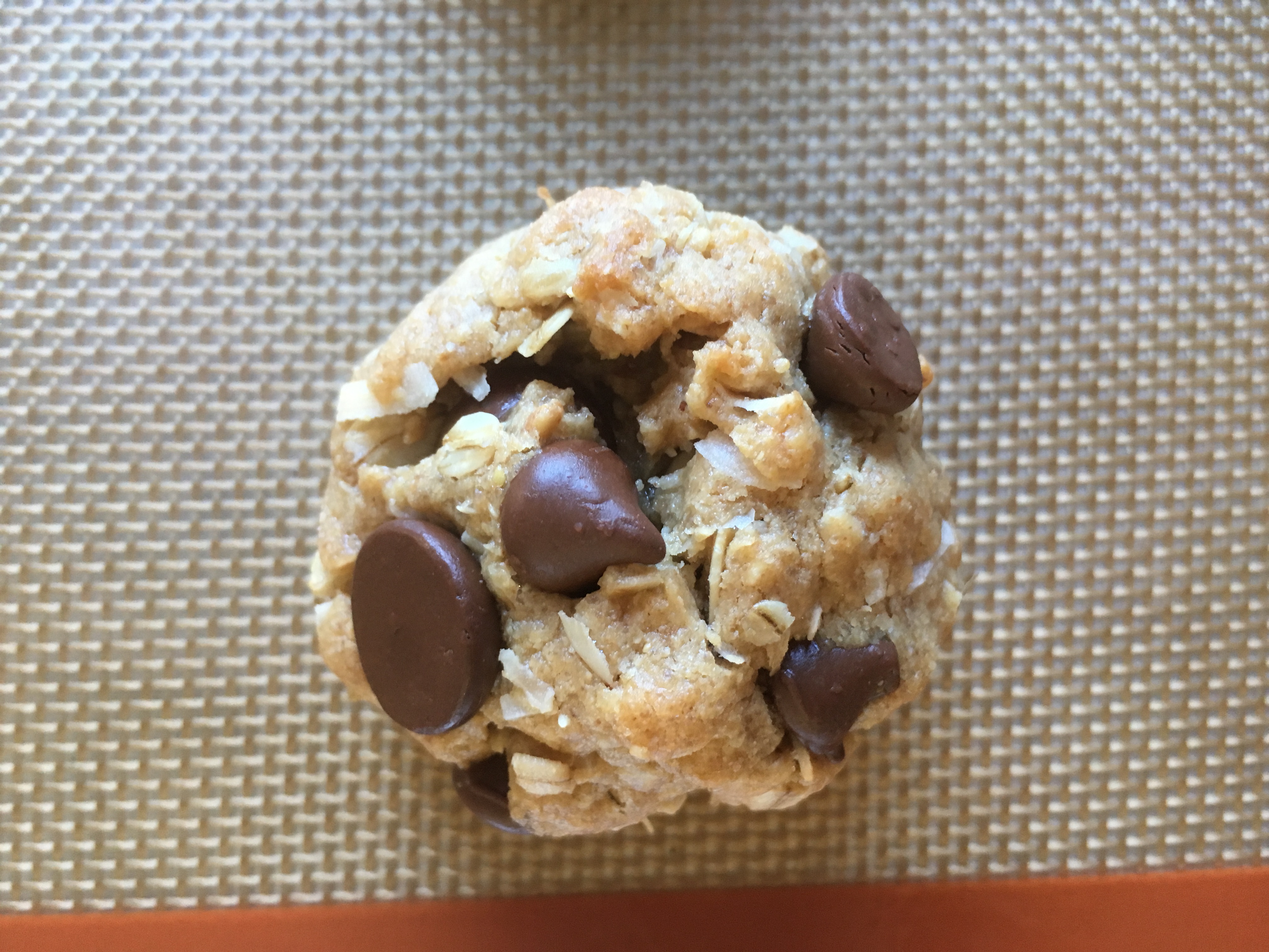 Peanut Butter Oatmeal Coconut Chip Cookies * Once in a Blue Spoon