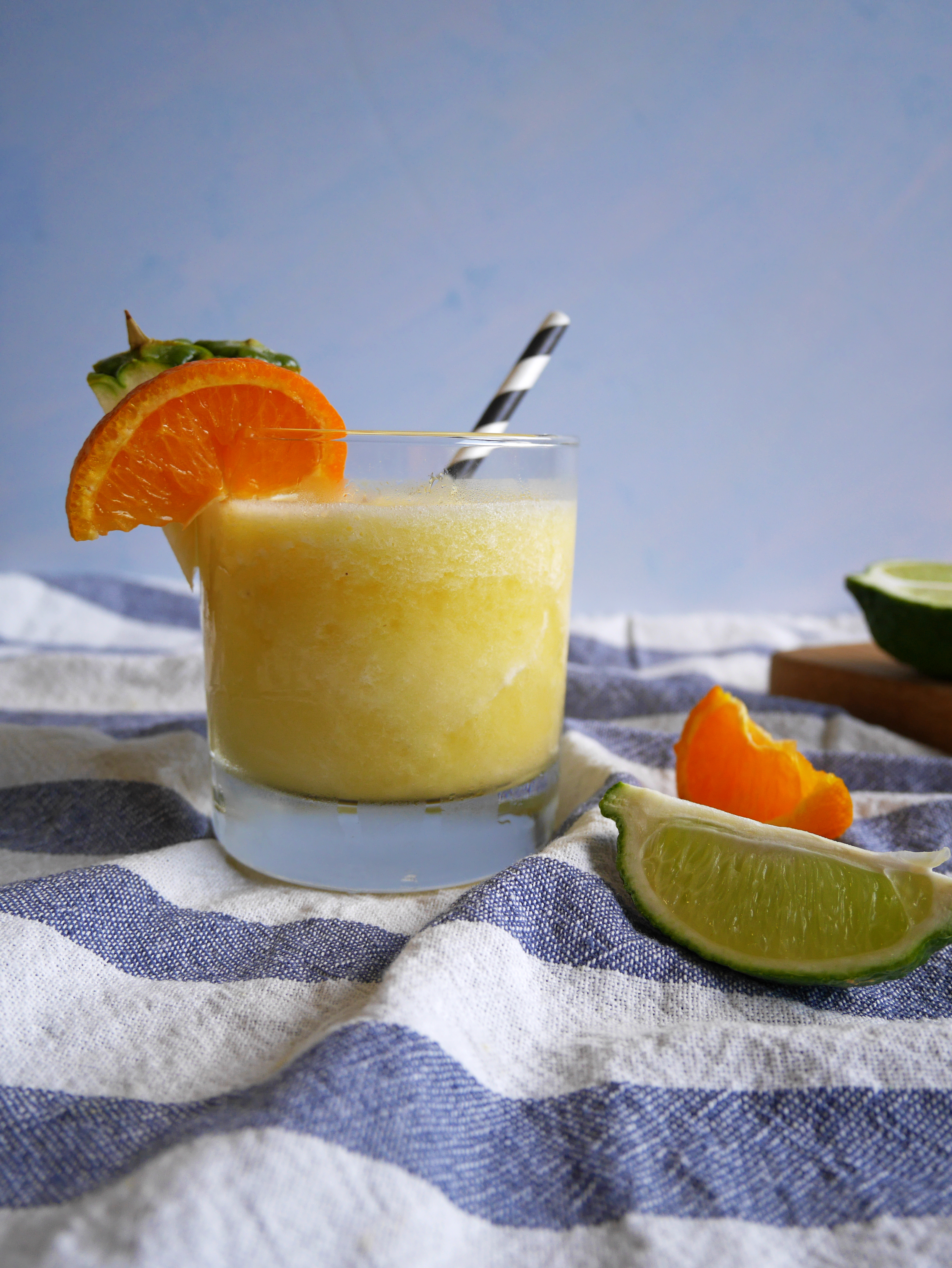 Orange Pineapple Tequila Slush * Once in a Blue Spoon
