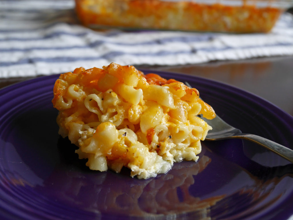Baked Macaroni and Cheese * Once in a Blue Spoon