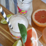 Grapefruit Margarita Spritzer * Once in a Blue Spoon